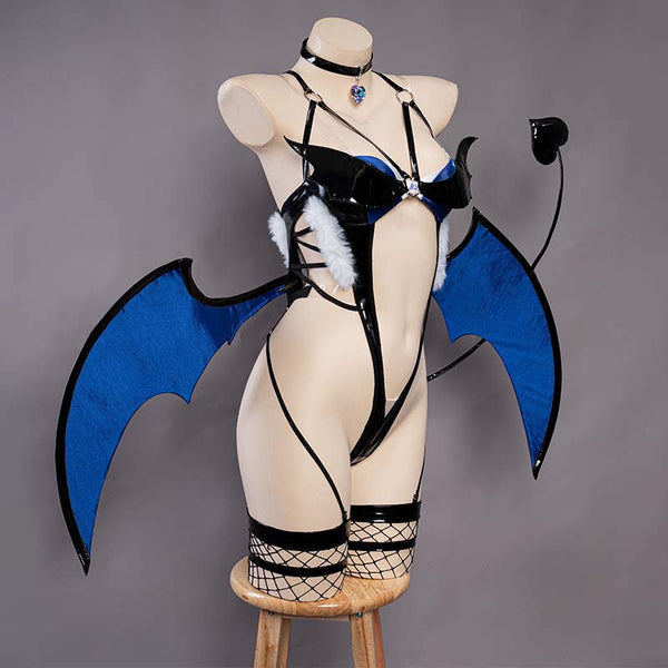 Conjunto de Lingerie Cosplay Diabinha Kawaii - EXCLUSIVO