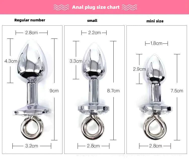 Conjunto de Prendedores de Mamilo e Plug com Sino