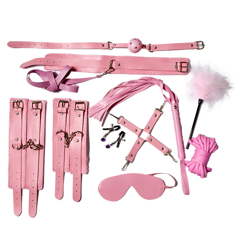 Kit Kawaii Rosa Macio BDSM - 10 peças