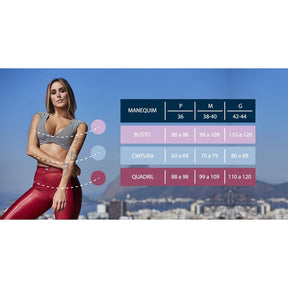Conjunto de Top Cropped + Leg - Academia Moda Fitness Para Malhar Roupa Esporte Gota Lançamento