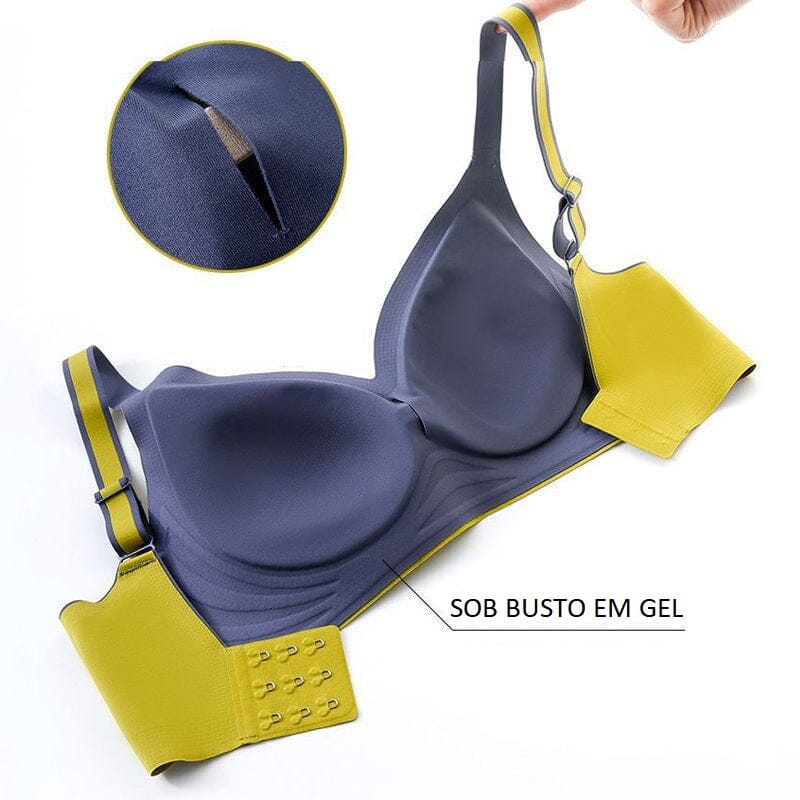 Kit de 3 Sutiãs Látex Cosy com Efeito Silicone