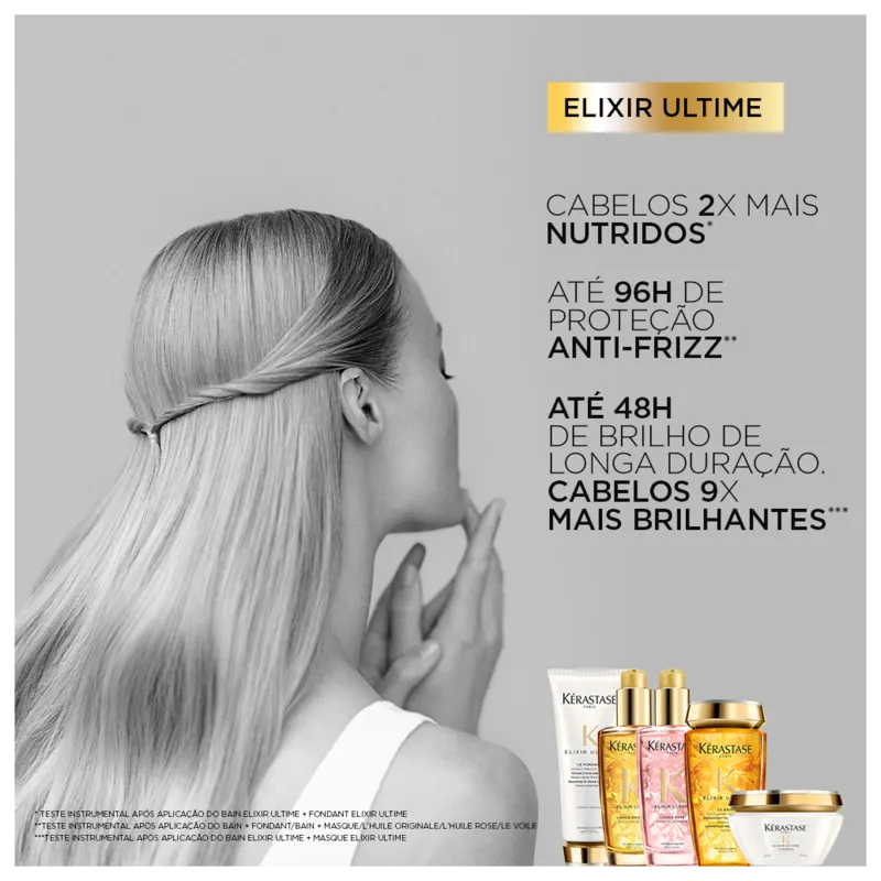 Promoção Kit Kérastase Elixir Ultime Quatre (4 Produtos)