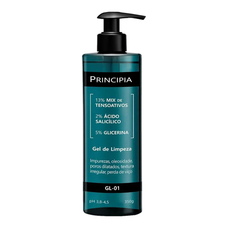 3x Gel de Limpeza Facial Principia - GL-01 - 350ml