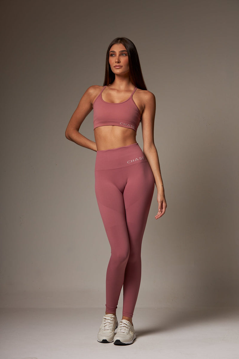 Conjunto Top e Legging Pure  Roze