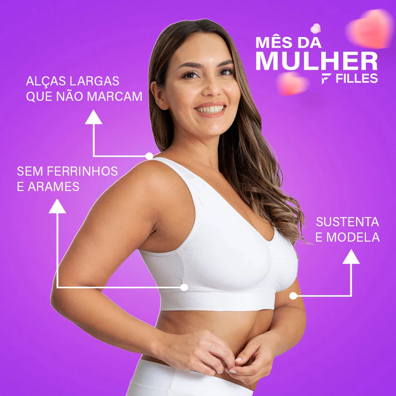 Sutiã Confort Milena (Compre 1 Leve 3)