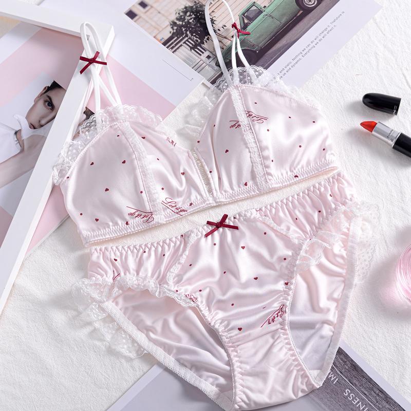 Kit com 3x Conjuntos de Lingerie Sofyee Love