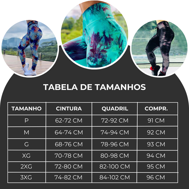 Tie-Dye Legging | Verão 2024 | Novo Estilo de Impressão Digital | Cintura Alta