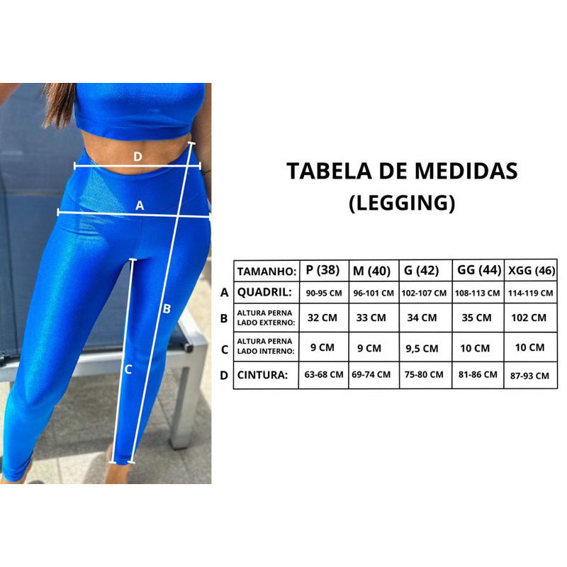 Conjunto Top + Legging Canelado Top Com Bojo Removível Costura Reforçada Academia Poliamida Premium Brilho Crossfit