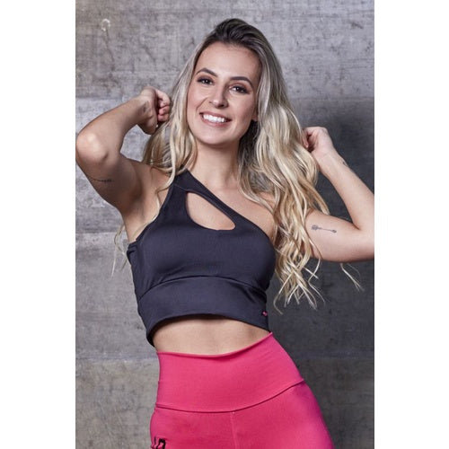 Conjunto de Top Cropped + Leg - Academia Moda Fitness Para Malhar Roupa Esporte Gota Lançamento